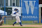 Baseball vs CGA  Wheaton College Baseball vs Coast Guard Academy during game two of the NEWMAC semi-finals playoffs. - (Photo by Keith Nordstrom) : Wheaton, baseball, NEWMAC